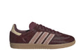 Tênis Adidas Samba Og Marron Sand Strata Pony Bordo vista lateral