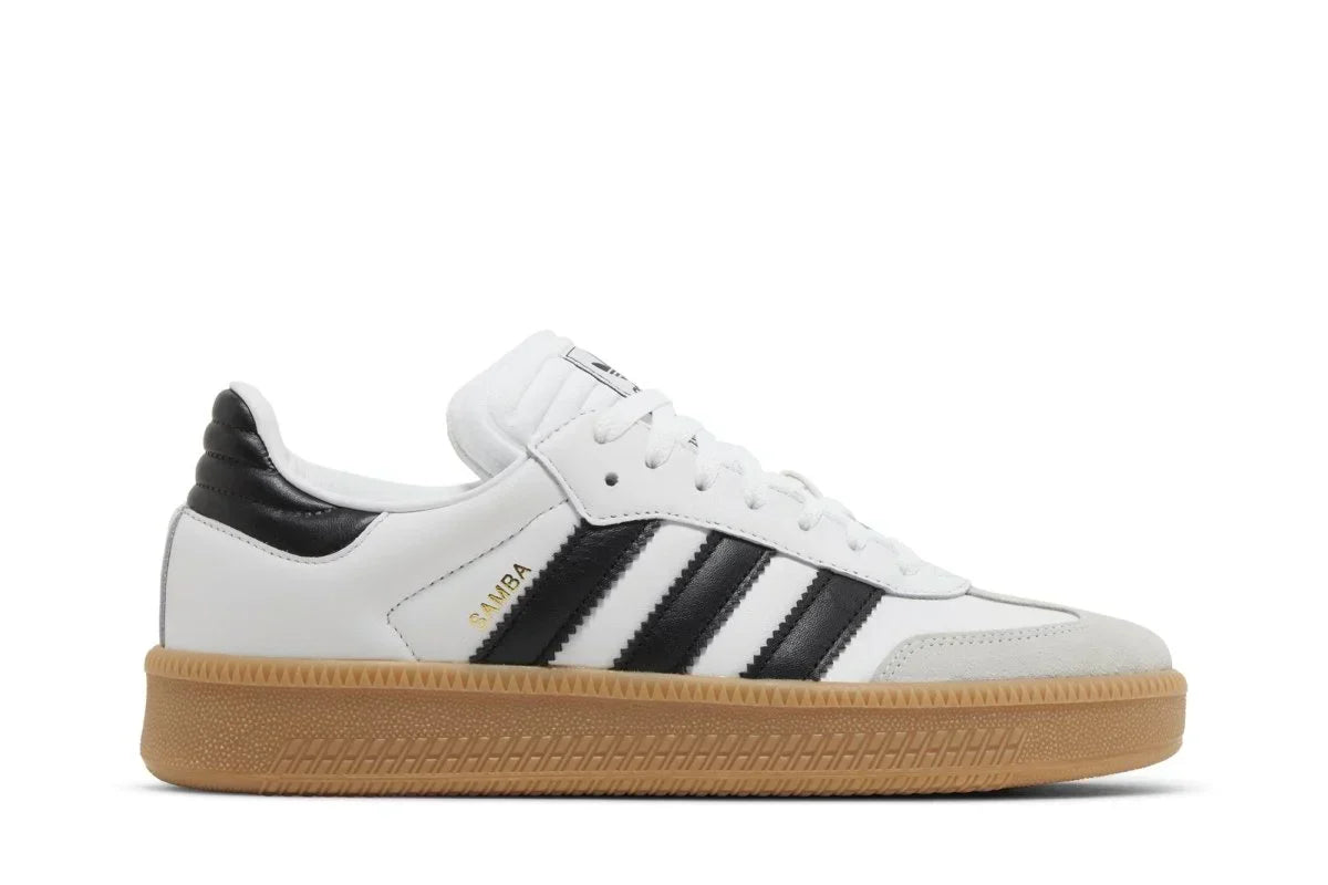 Tênis Adidas Samba XLG Cloud White Branco vista lateral