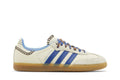 Tênis Adidas Samba x Wales Bonner Wonder Clay Royal Bege vista lateral
