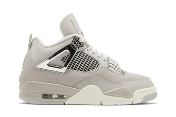 Tênis Air Jordan 4 Frozen Moments Cinza vista lateral