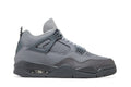 Tênis Air Jordan 4 Retro SE Paris We Cement Cinza vista lateral
