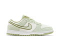 Tênis Nike Dunk Low SE Fleece Honeydew Verde vista lateral