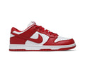 Tênis Nike Dunk Low University Red Vermelho vista lateral