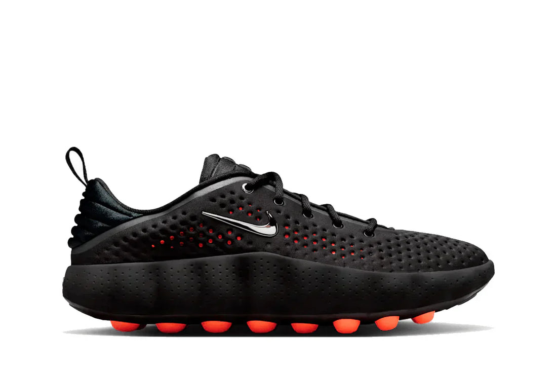 Tênis Nike Mind 002 Black Hyper Crimson Preto vista lateral