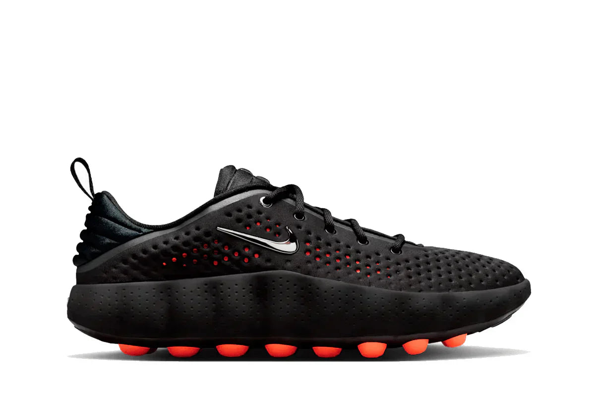 Tênis Nike Mind 002 Black Hyper Crimson Preto vista lateral