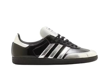 Tênis Adidas Samba x Atmos Tuxedo Preto vista lateral