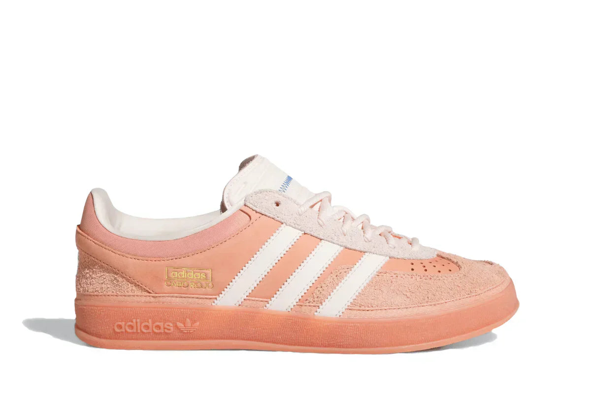 Tênis Adidas Gazelle Indoor Bad Bunny Cabo Rojo Rosa vista superior
