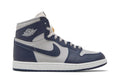 Tênis Air Jordan 1 High 85 College Navy Azul vista superior