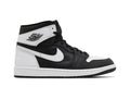 Tênis Air Jordan 1 High OG Black White Preto vista superior