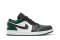 Tênis Air Jordan 1 Low Green Toe Verde vista lateral