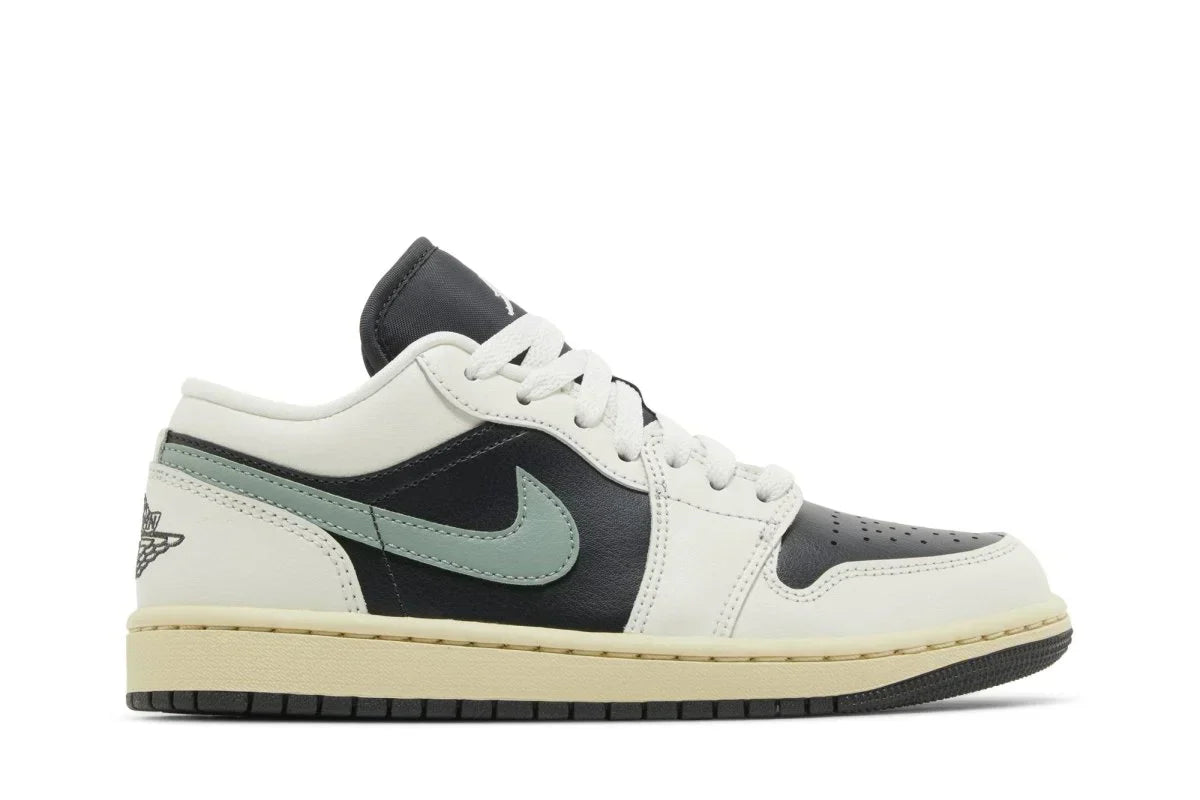Tênis Air Jordan 1 Low Jade Smoke Multicolor vista superior