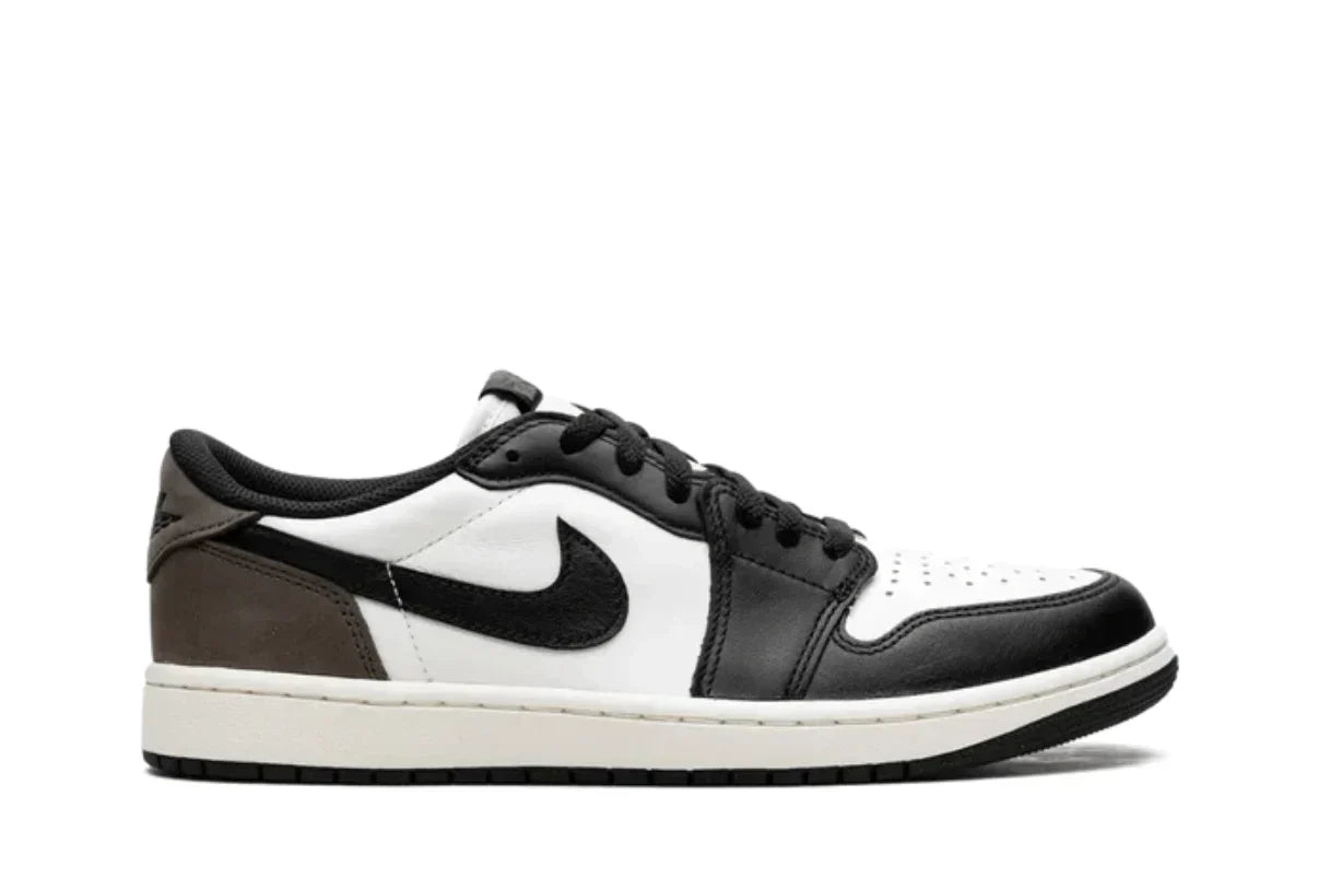 Tênis Air Jordan 1 Low Og Mocha Marrom vista superior
