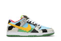 Tênis Ben & Jerrys x Dunk Low SB Chunky Dunky Colorido vista superior