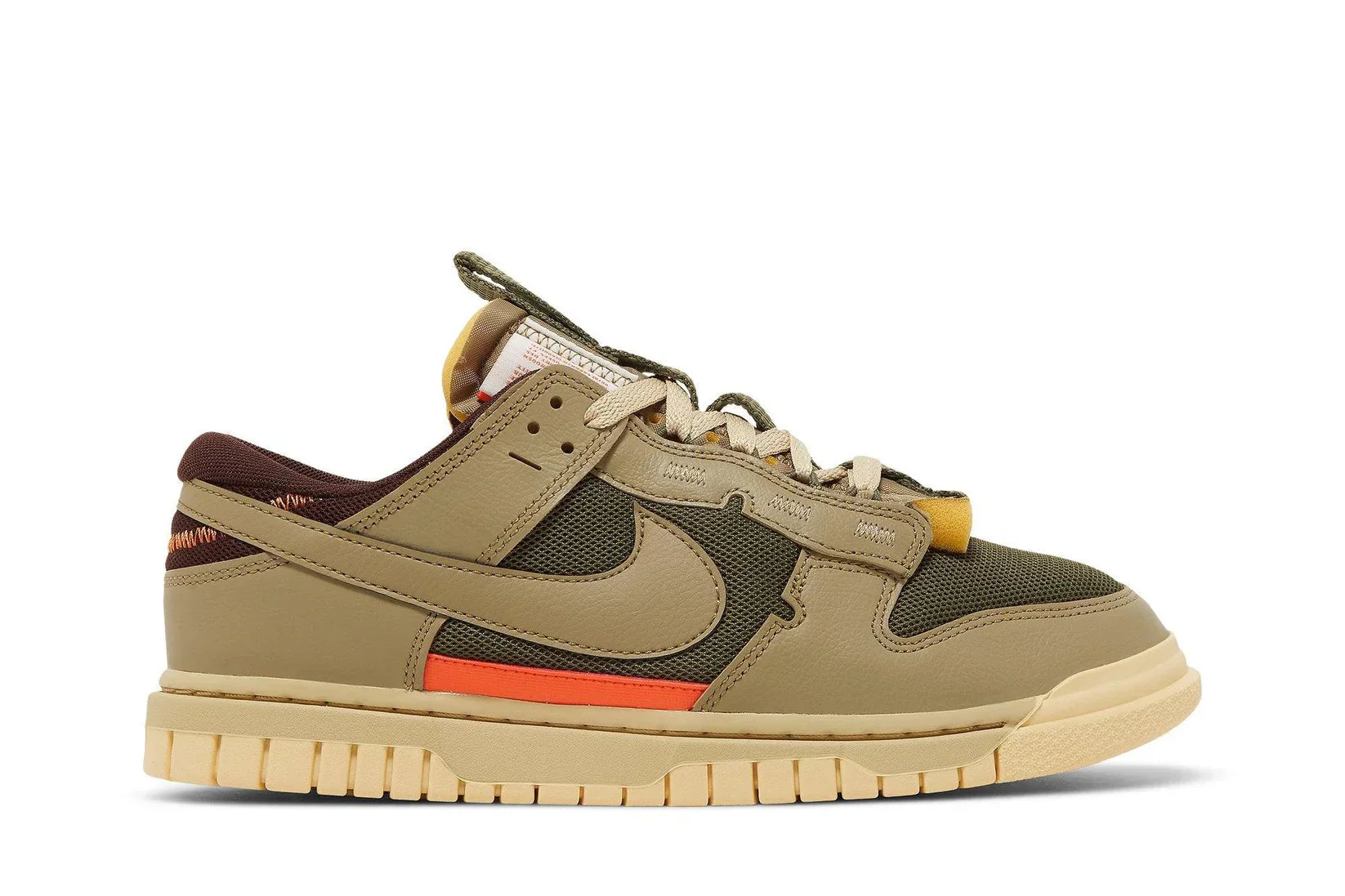 Tênis Nike Air Dunk Jumbo Medium Olive Verde vista superior