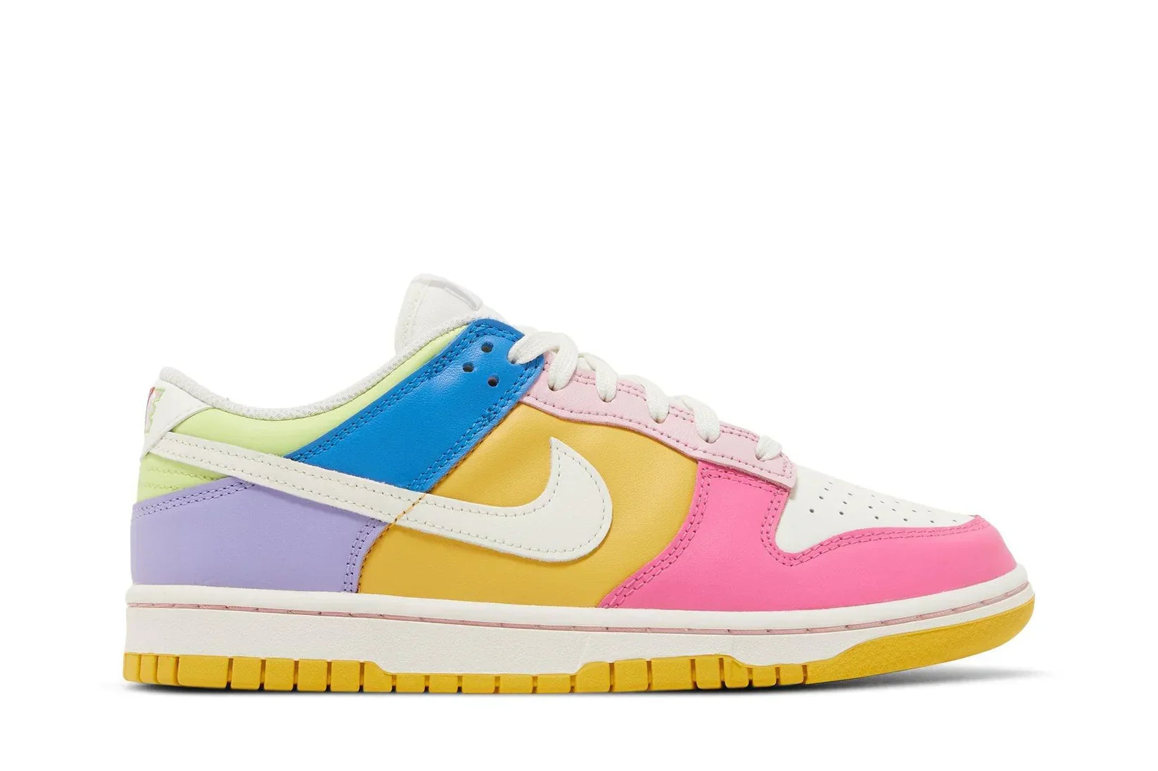 Tênis Nike Dunk Low Multi-Color Colorido vista superior