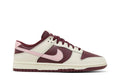 Tênis Nike Dunk Low Premium Valentines day Vermelho Vinho vista lateral