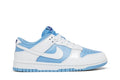 Tênis Nike Dunk Low Reverse University Blue Azul vista superior