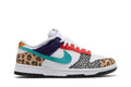 Tênis Nike Dunk Low SE Animal Colorido vista superior