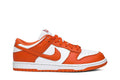 Tênis Nike Dunk Low Syracuse Laranja vista superior