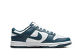 Tênis Nike Dunk Low Valerian Blue vista lateral